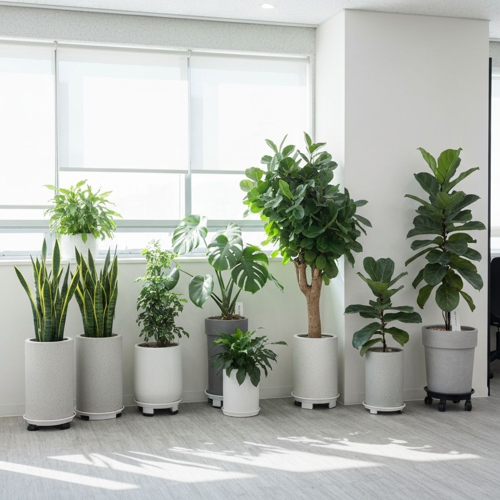 사무실 식물 관리 시공 사례