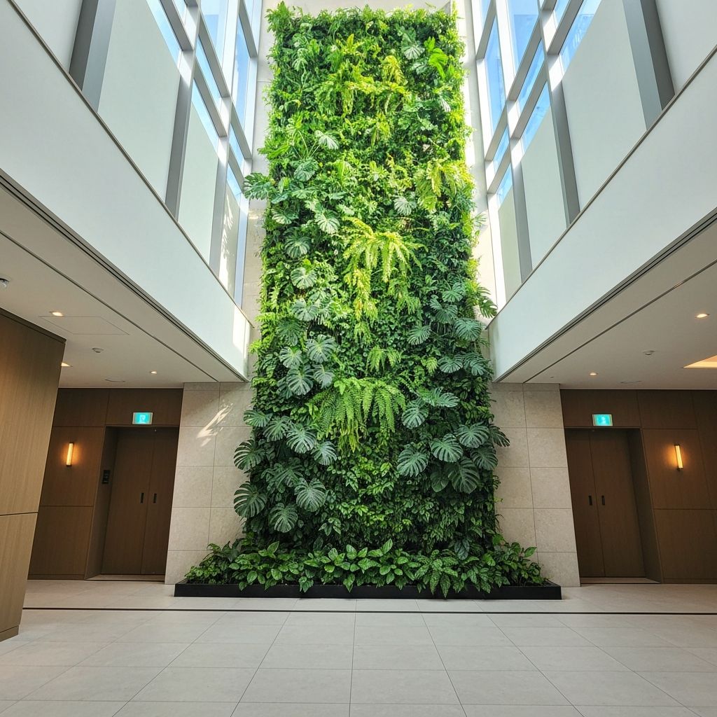 수직 정원 벽면 녹화