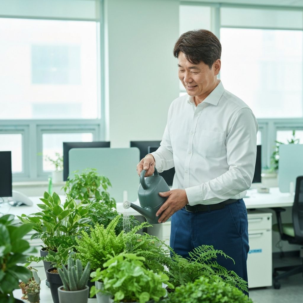 정기 방문 식물 케어